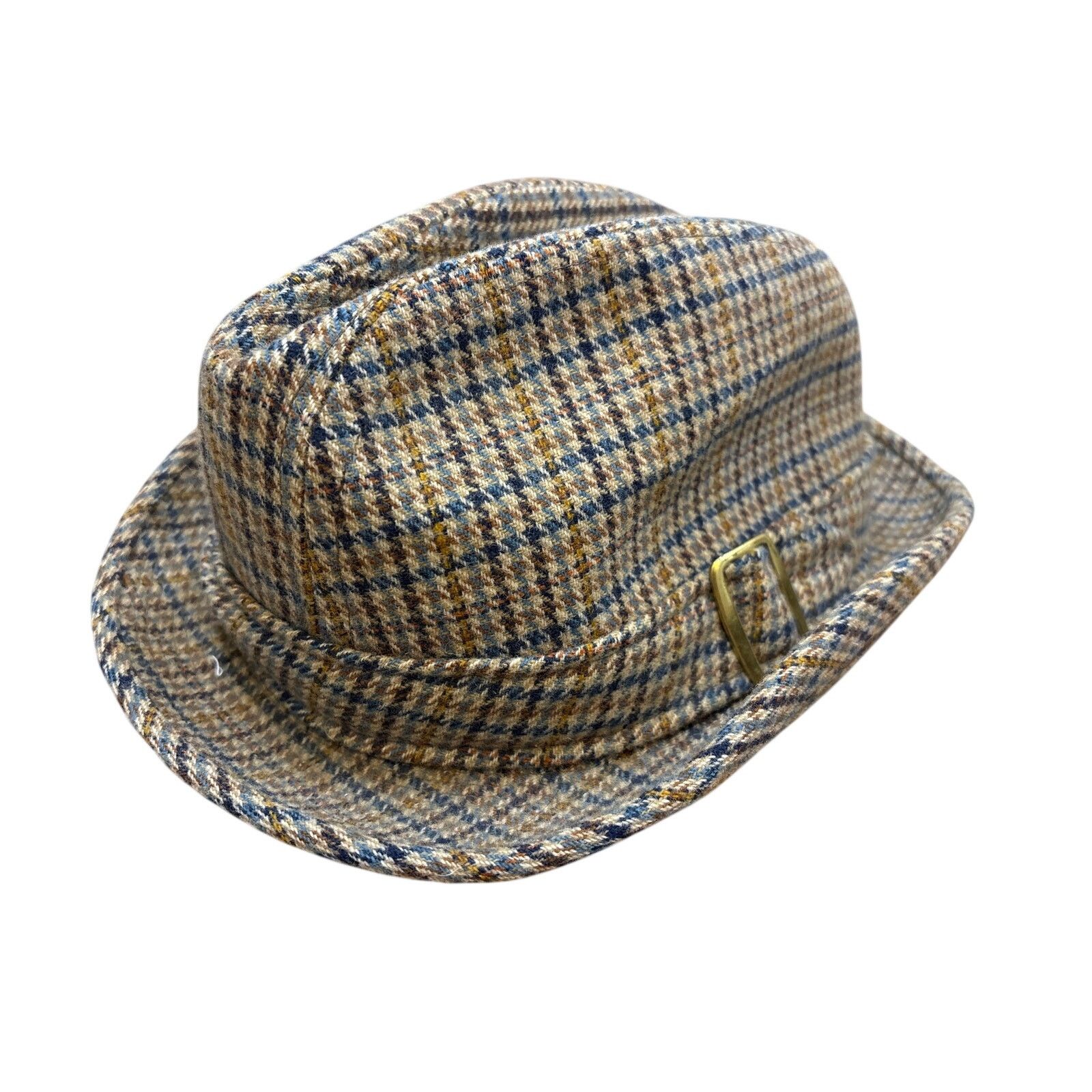 Towncraft VTG 1969 NWT Towncraft 100% Wool Fedora hat trilby Medium Size ONE SIZE - 1 Thumbnail