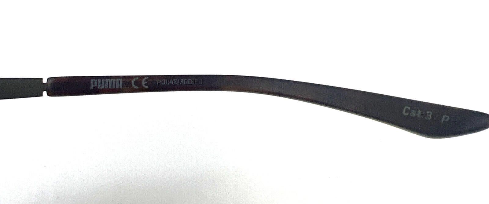 Puma Puma PU0101S 002 Blade Gray Square Sunglasses 62-15 135 New Size ONE SIZE - 7 Thumbnail