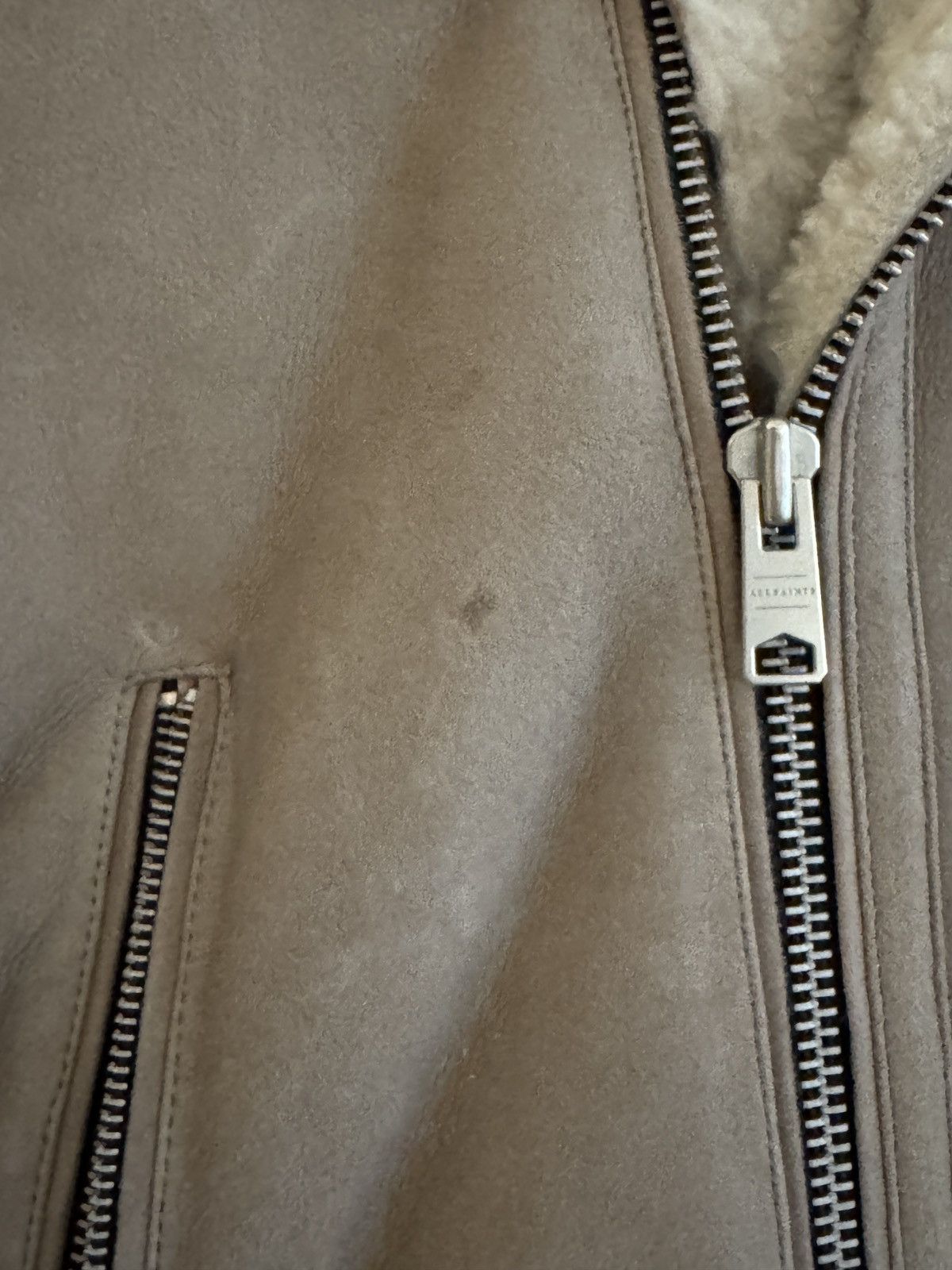 Allsaints Allsaints Shearling Biker Jacket Size US M / EU 48-50 / 2 - 3 Thumbnail