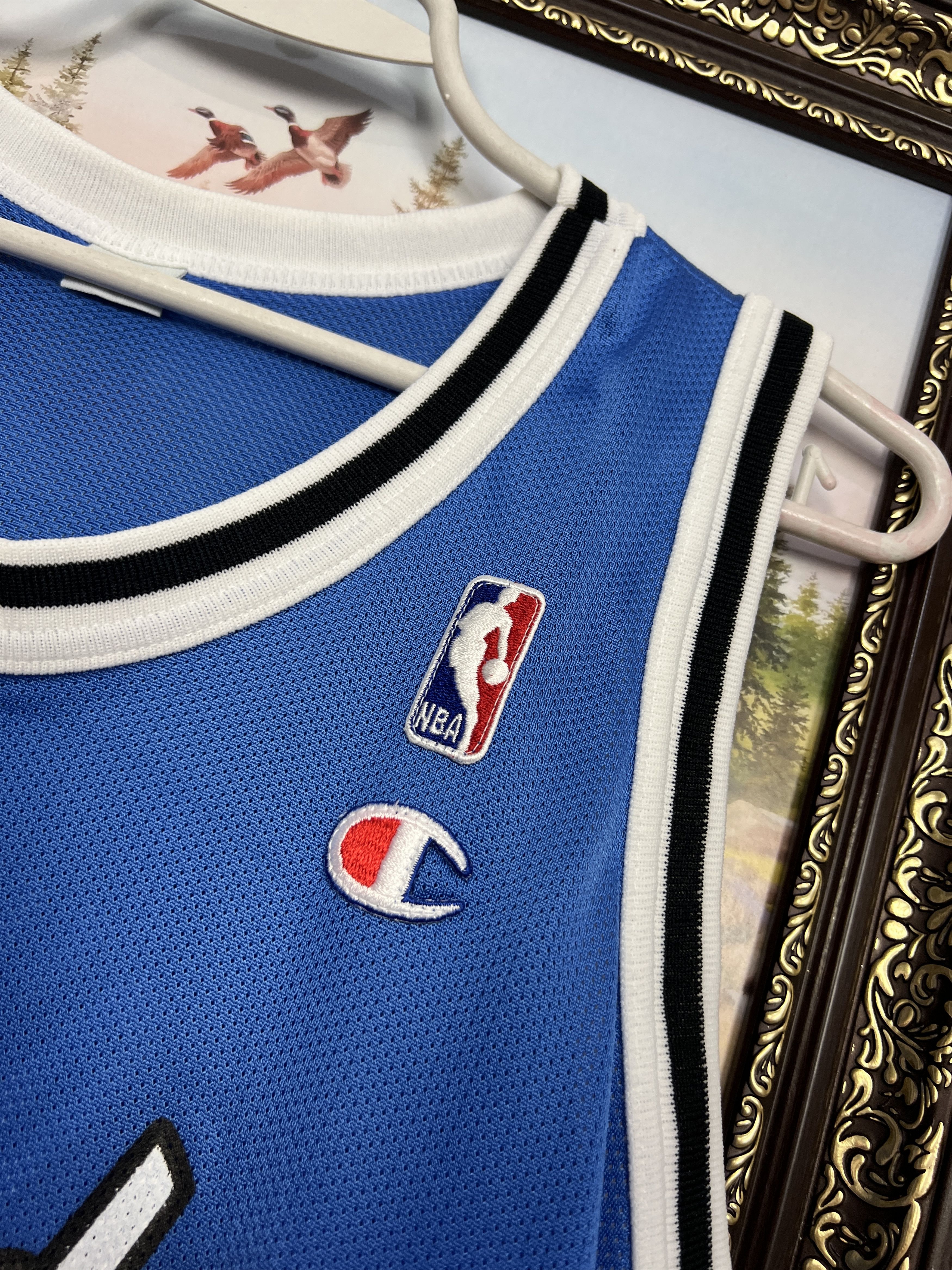 Champion Vintage 90's Champion Orlando Magic NBA O'Neal Jersey Shirt Size US M / EU 48-50 / 2 - 5 Thumbnail