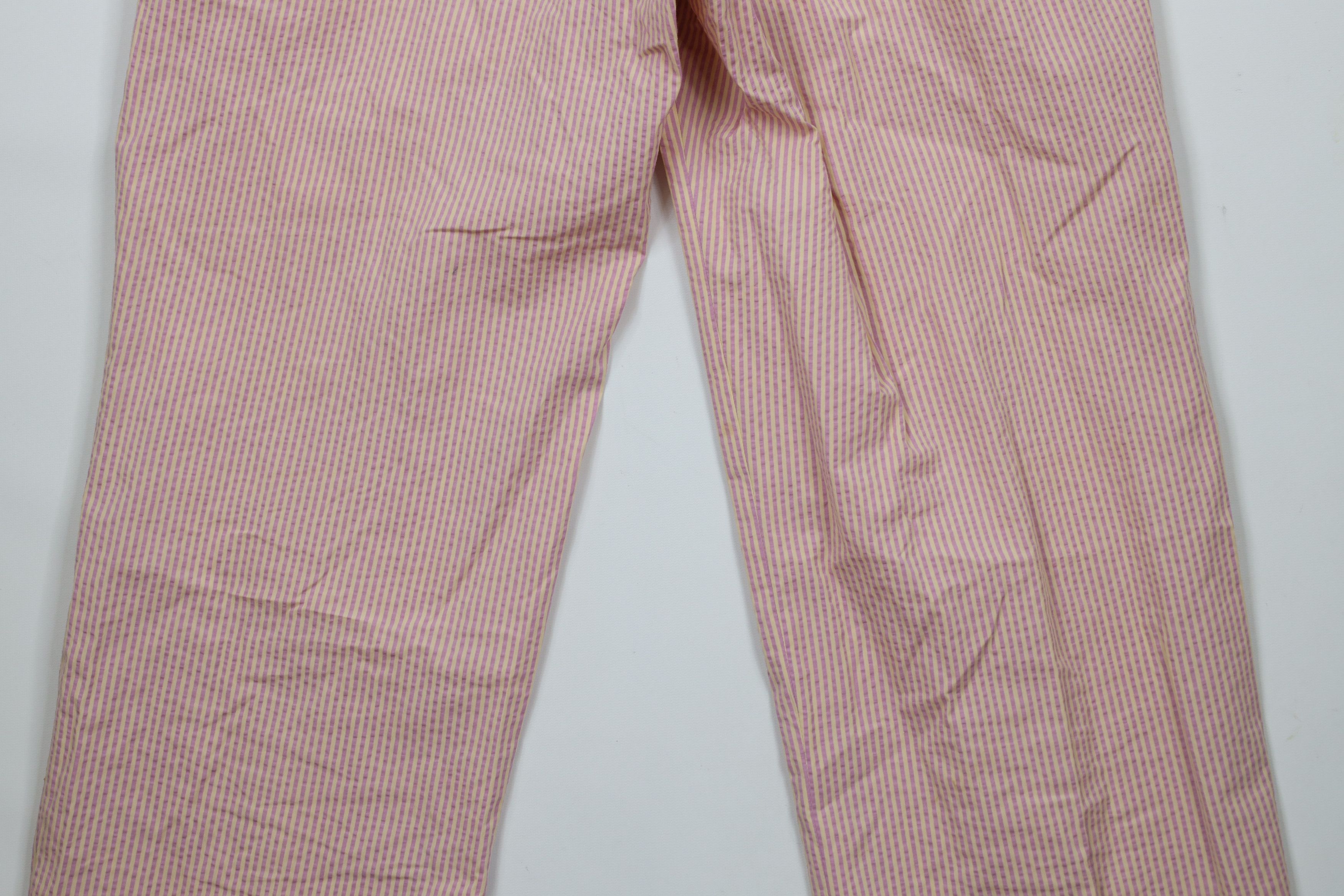 Vintage Vintage 90s Streetwear Wide Leg Striped Seer Sucker Pants Size US 32 / EU 48 - 12 Thumbnail
