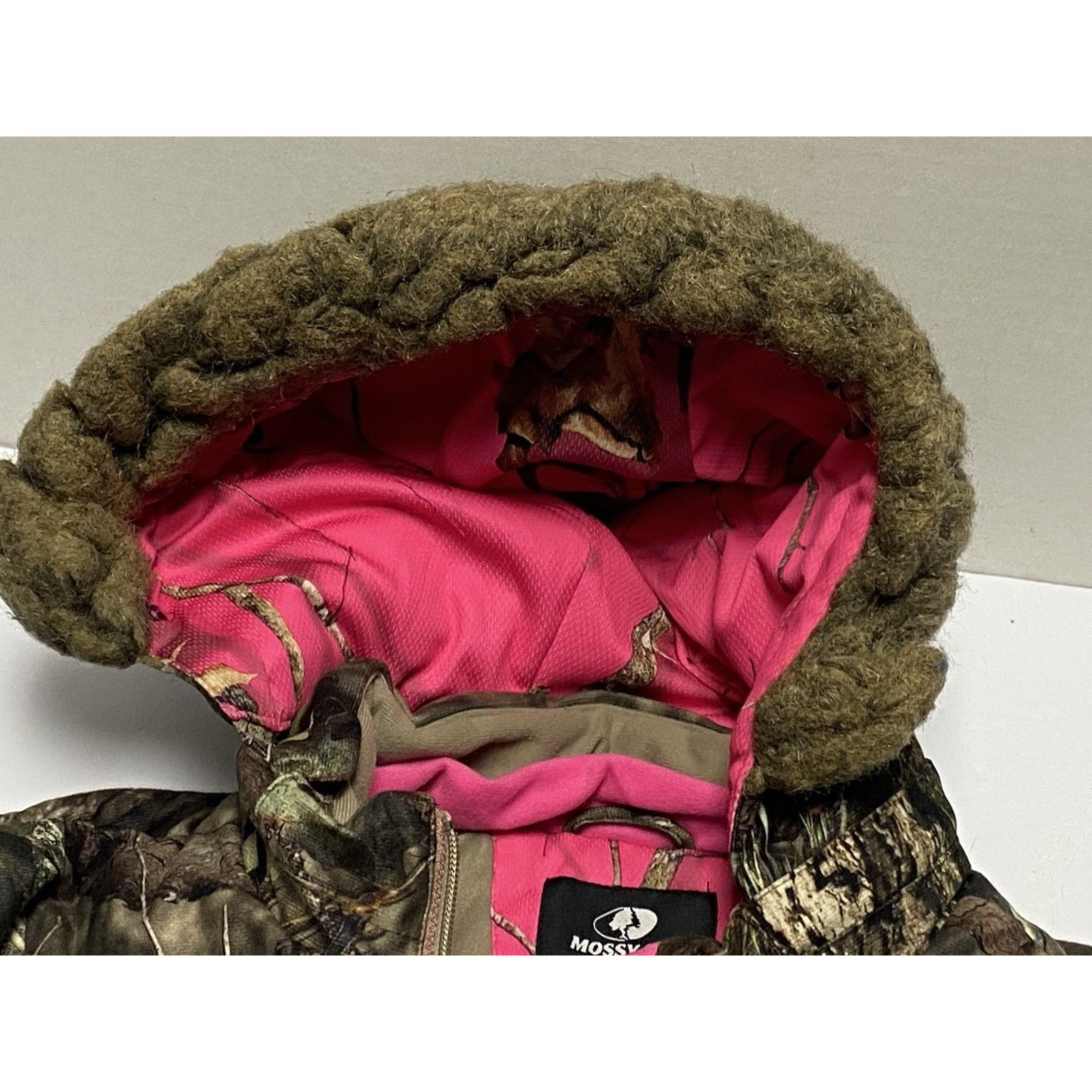 Mossy Oaks Mossy Oak Women’s 2XL Insulated Jacket Zip-Off Faux-Fur Hood Size XXL / US 16-18 / IT 52-54 - 4 Thumbnail