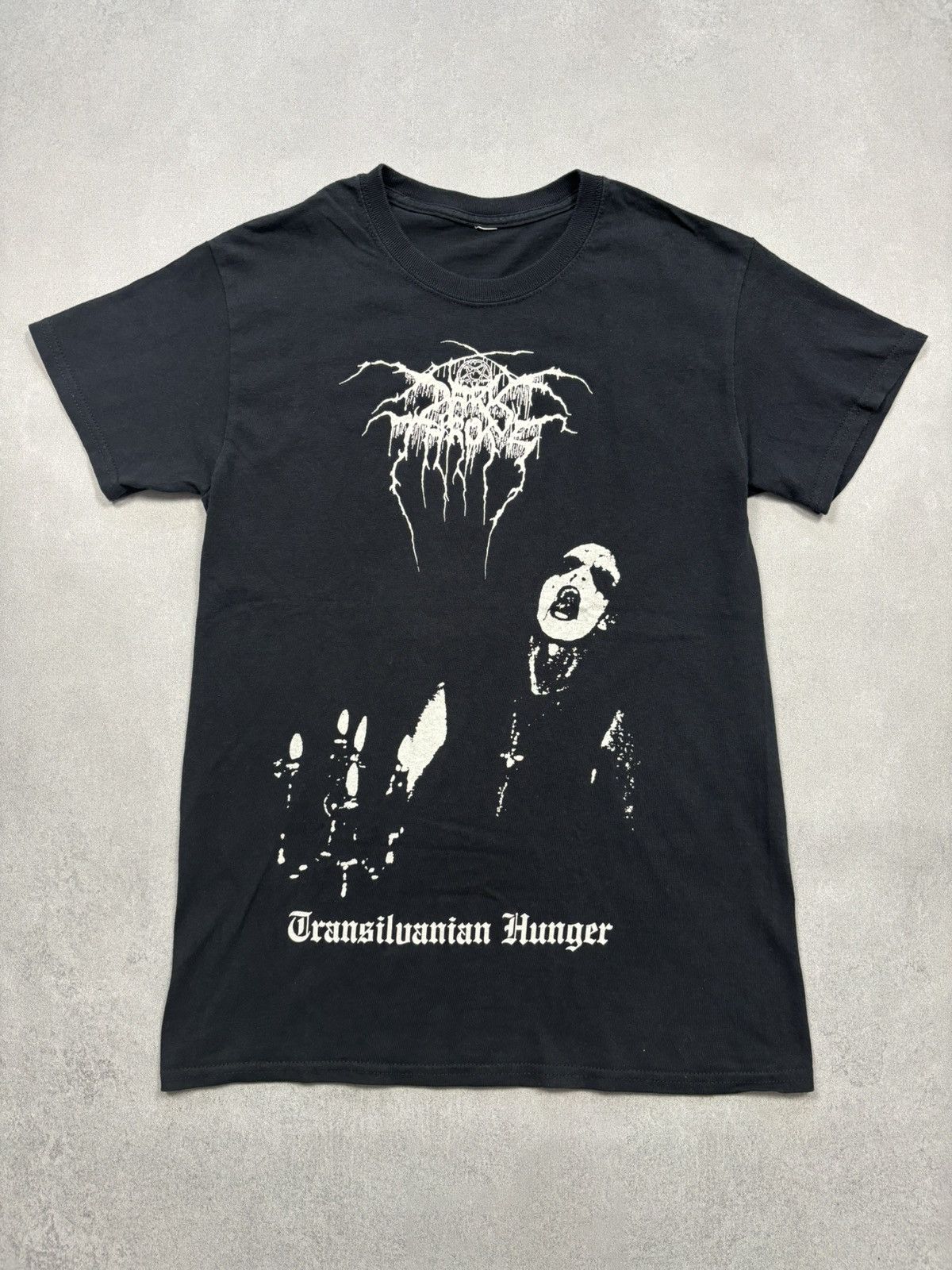 Vintage Darkthrone Transilvanian Hunger Black Metal T-shirt