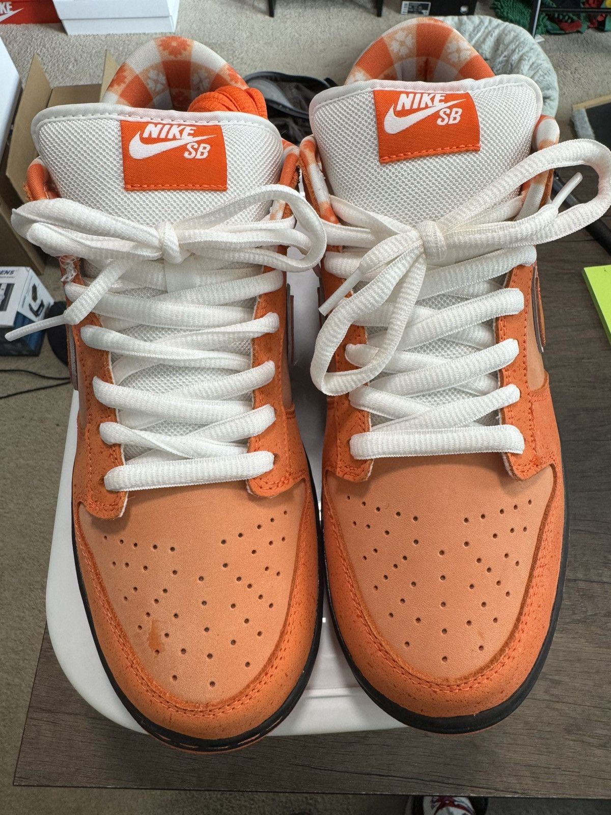 Nike Nike SB Dunk Low - Orange Lobster (Standard Box) Size US 10 / EU 43 - 1 Thumbnail