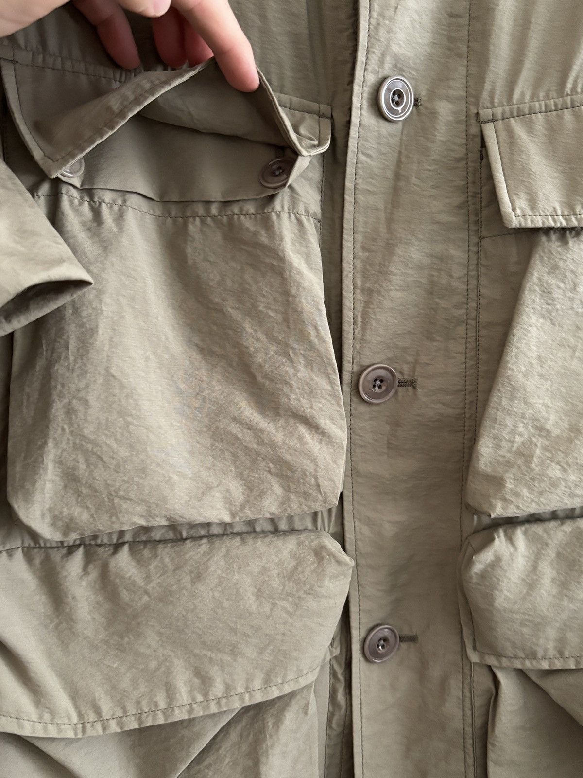 Lemaire Lemaire Light field jacket, dusty khaki, size 52 Size US XL / EU 56 / 4 - 7 Thumbnail
