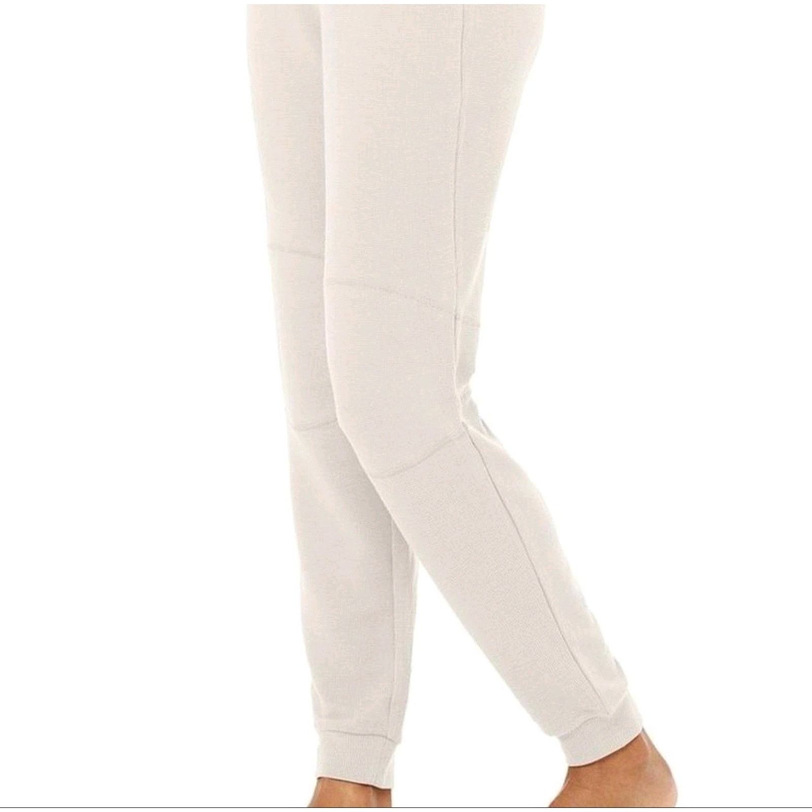Alo Women’s alo Yoga Micro Waffle Fireside Sweatpants Jogger 2XS Size 25" / US 0 / IT 36 - 3 Thumbnail