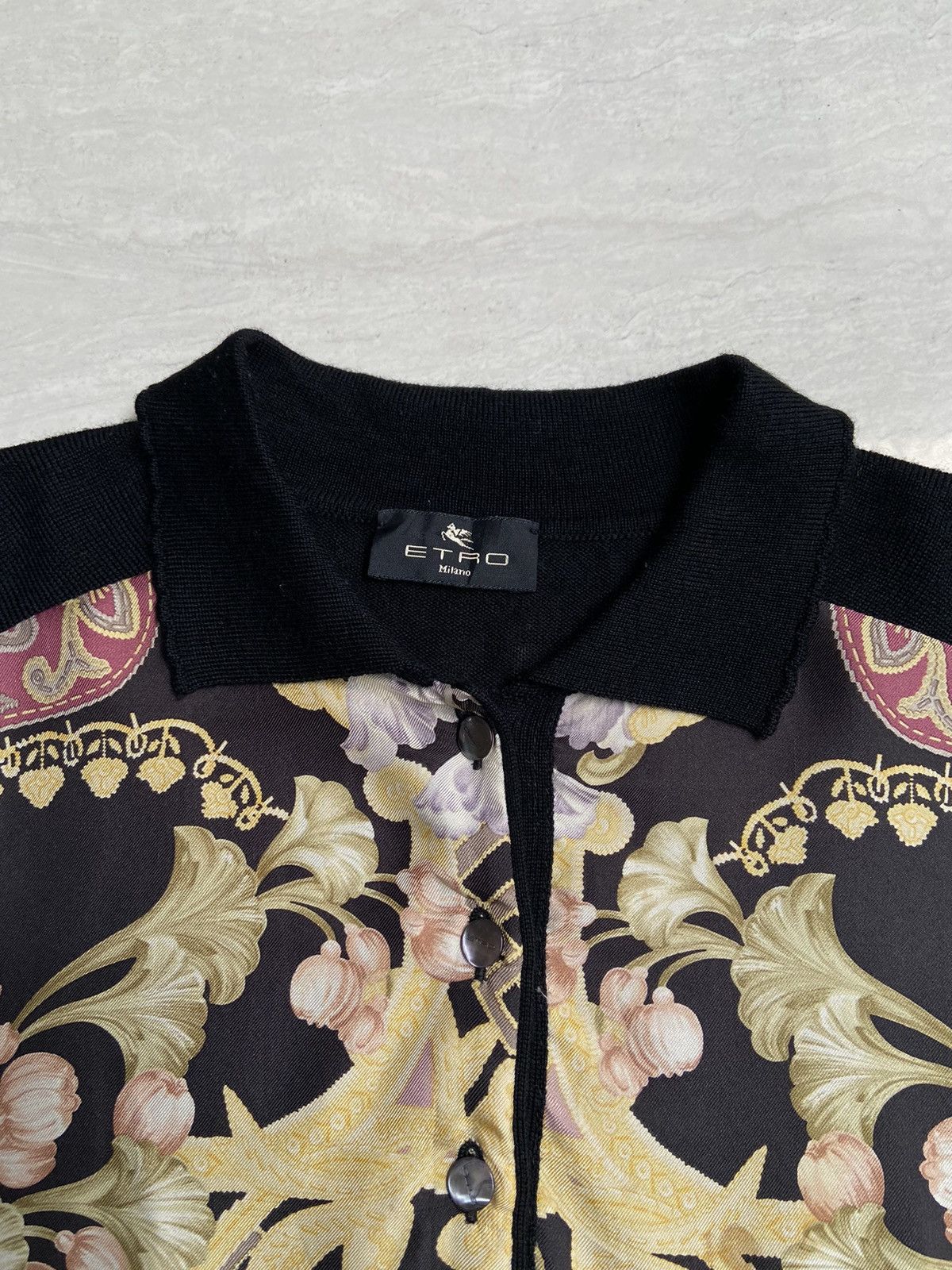 Etro ETRO MILANO Motive Long T-shirt Size US M / EU 48-50 / 2 - 10 Thumbnail
