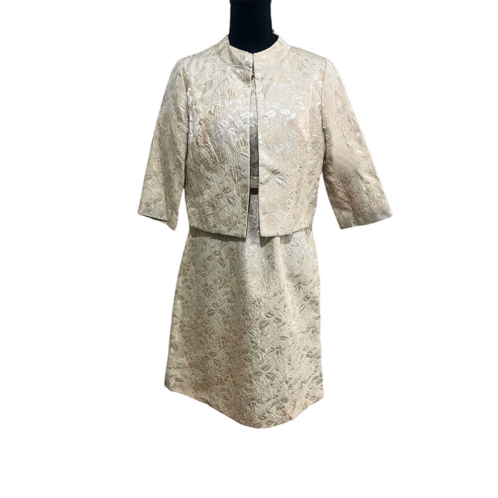 Other Vintage Brocade Two Piece Set Size XL / US 12-14 / IT 48-50 - 1 Thumbnail