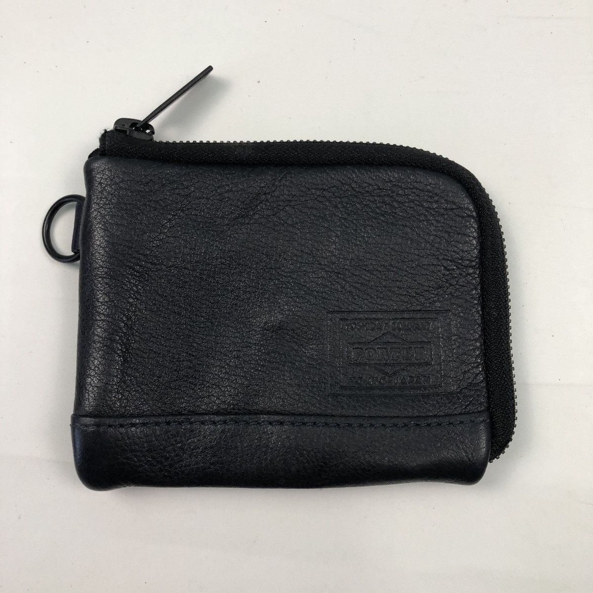 Porter PORTER LEATHER SLOT CARD ZIPPER WALLET Size ONE SIZE - 2 Thumbnail