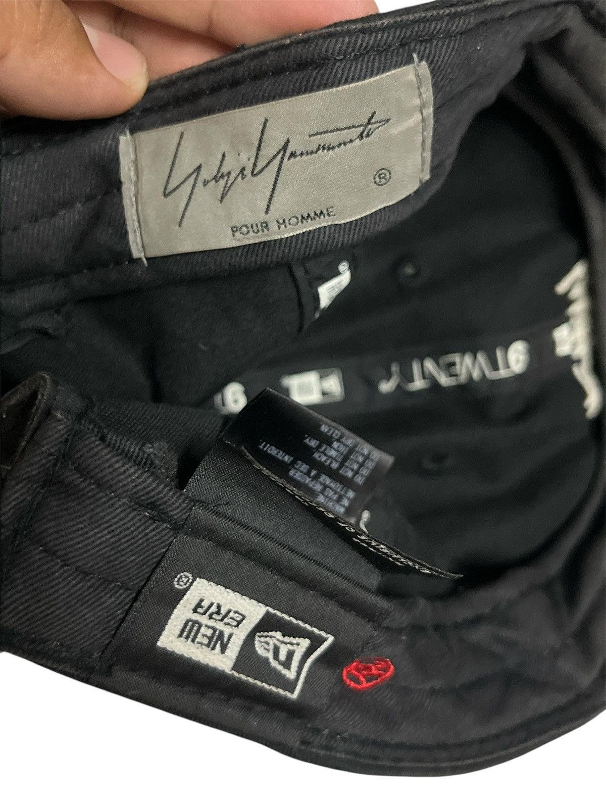 New Era × Yohji Yamamoto YOHJIYAMAMOTO BLACK HAT x NEW ERA Size ONE SIZE - 9 Thumbnail