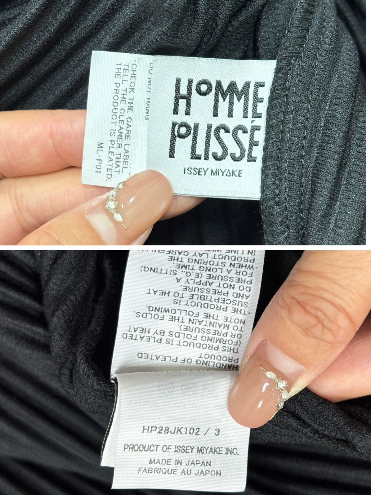 Homme Plisse Issey Miyake Issey Miyake Homme Plisse T-Shirt JK102 Size US L / EU 52-54 / 3 - 7 Thumbnail
