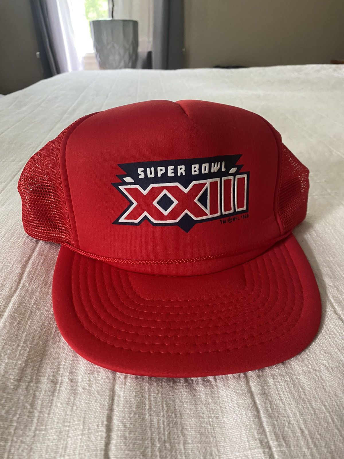 NFL × Vintage 1988 Super Bowl trucker (rare) Size ONE SIZE - 1 Thumbnail