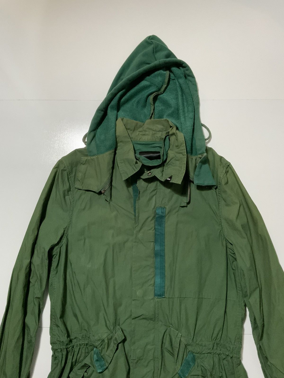 DENHAM Denham The Jeanmaker Fjord Style Fishtail Parka Twill Jacket Size US M / EU 48-50 / 2 - 3 Thumbnail