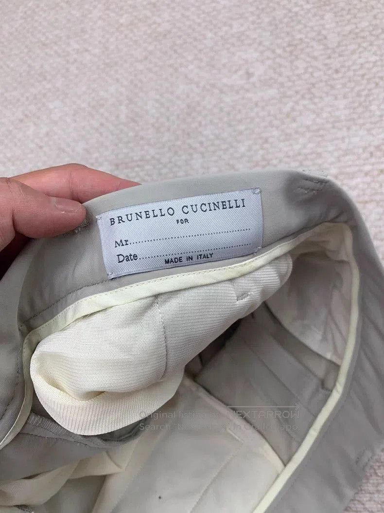 Brunello Cucinelli Brunello Cucinelli Green Golf Tech Pants. Size US 26 / EU 42 - 4 Thumbnail