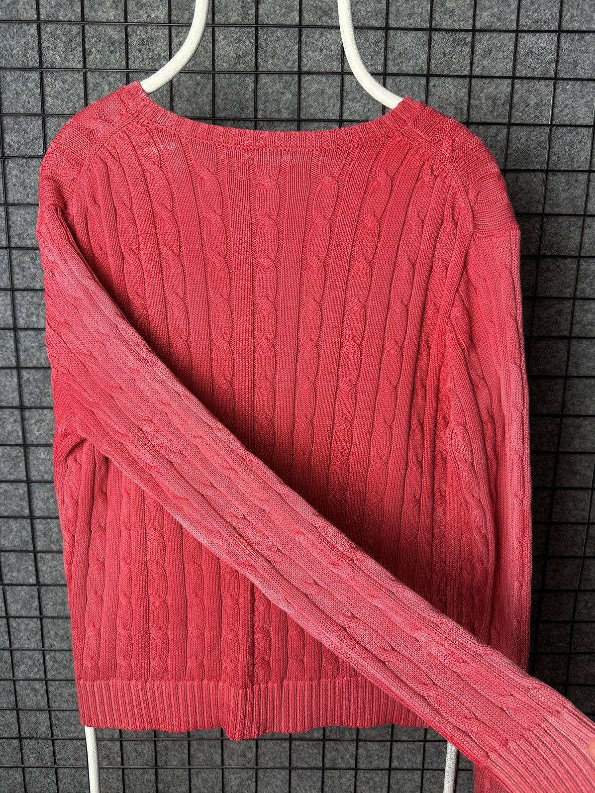 Ralph Lauren Polo Ralph Lauren Cable Knit Cotton Sweater Size XL Size XL / US 12-14 / IT 48-50 - 7 Thumbnail