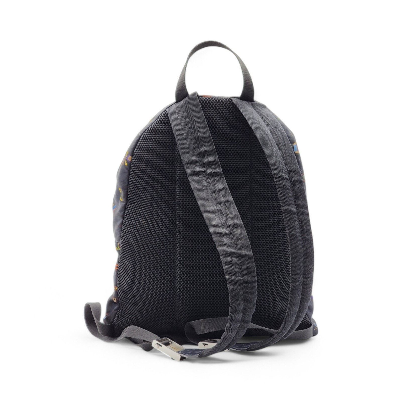 Fendi Monster Unisex Backpack Limited Edition 7VZ043 Black Size ONE SIZE - 3 Thumbnail