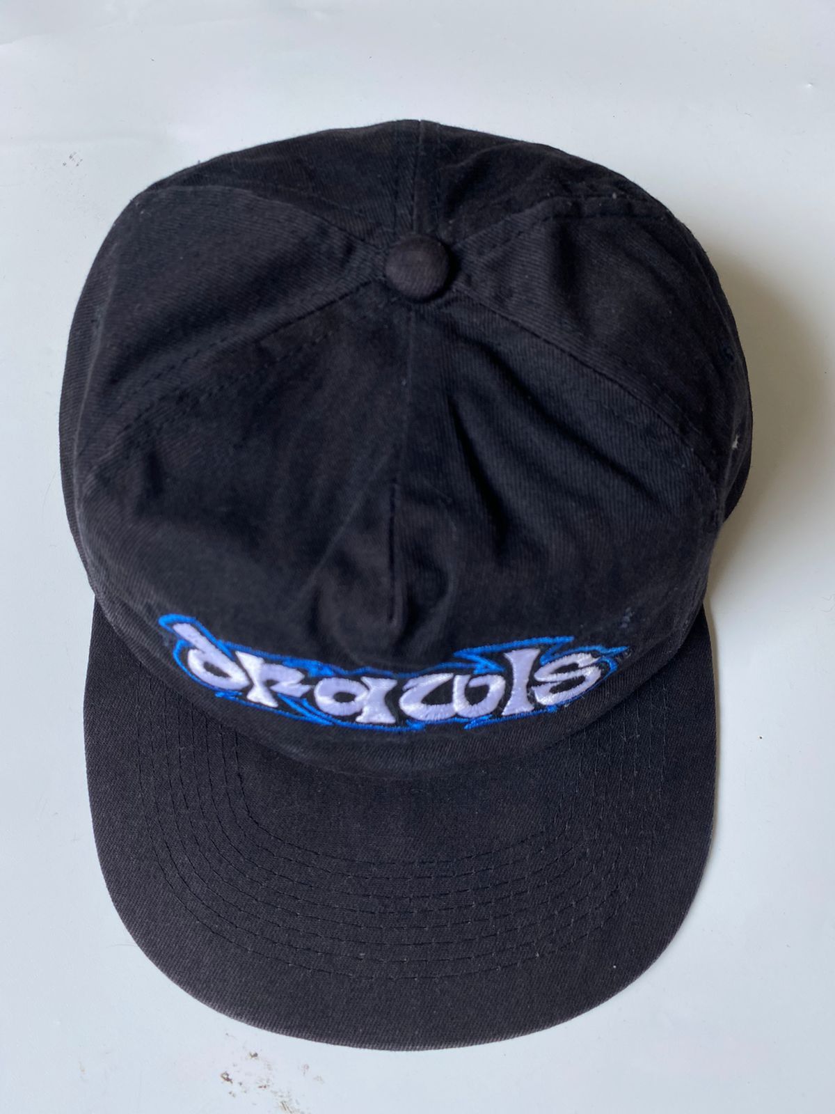 Vintage Drawls Skateboard 6 panel Hat Cap Size ONE SIZE - 4 Thumbnail