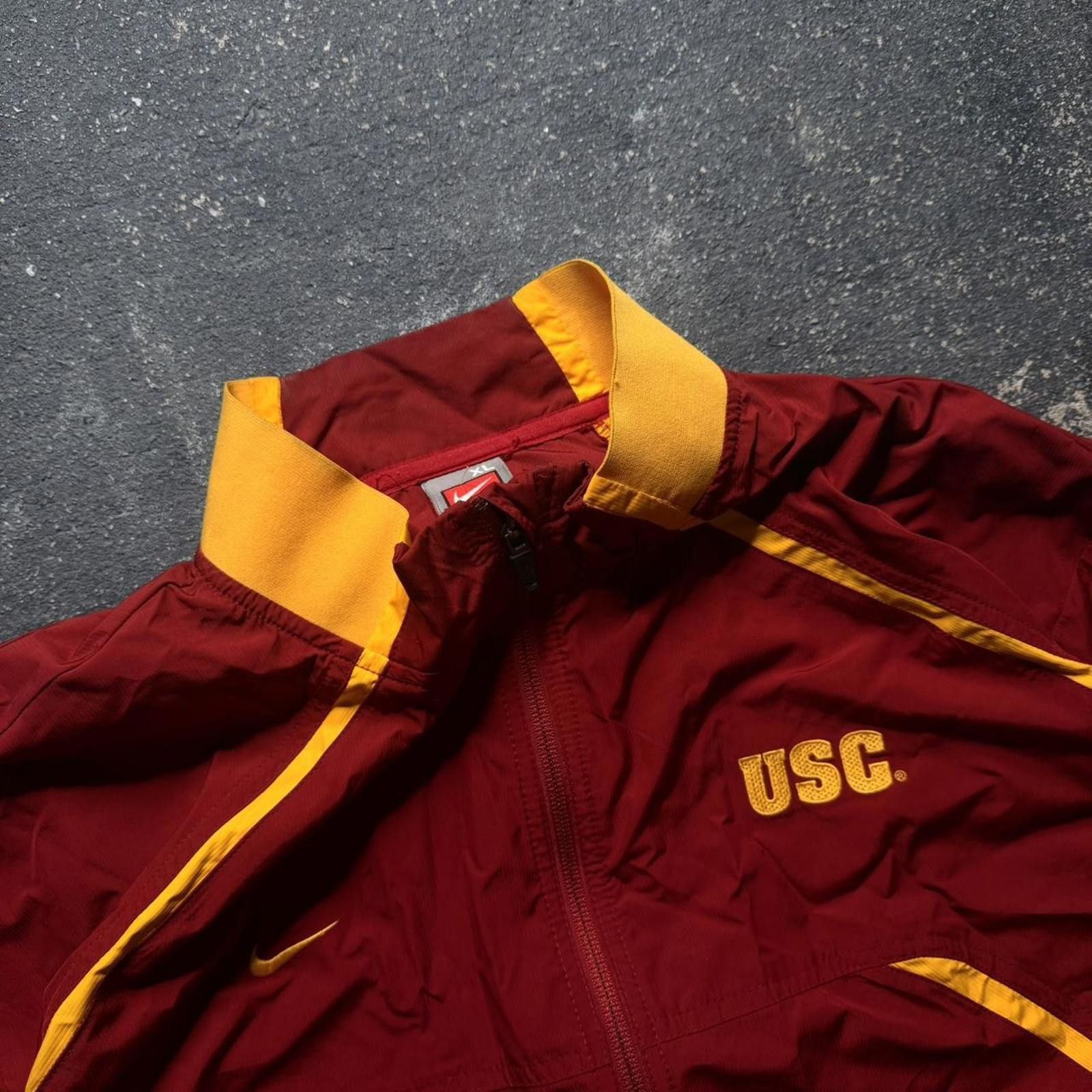 Nike Vintage Y2K Nike USC Trojans Windbreaker Size US XL / EU 56 / 4 - 2 Thumbnail