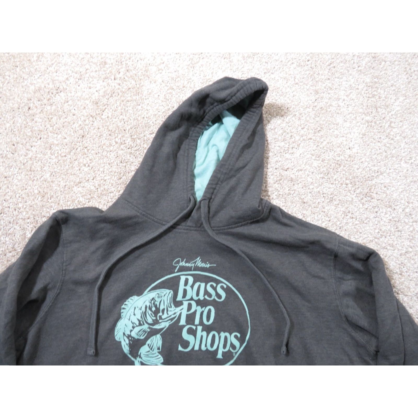 Bass Pro Shops VINTAGE Bass Pro Shops Hoodie Mens XL Blue Gray Pullover Sweatshirt Outdoor Hunting Size US XL / EU 56 / 4 - 3 Thumbnail