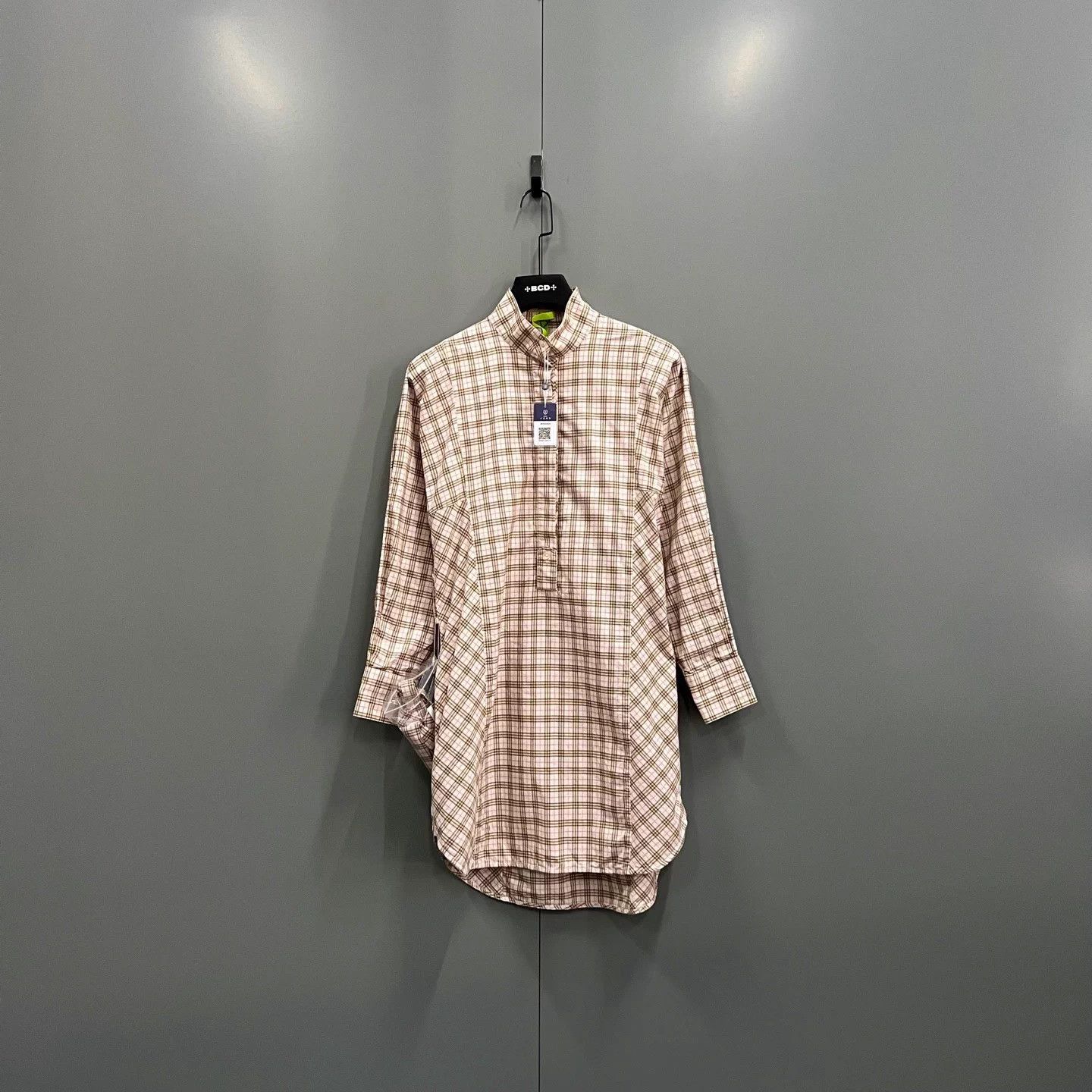 Burberry Burberry Check Shirt Dress IT38 98 New No Acc Size XS / US 0-2 / IT 36-38 - 1 Thumbnail