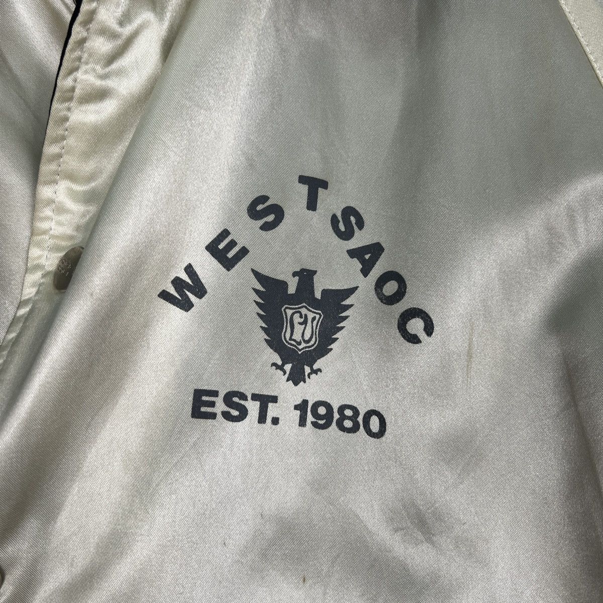 Japanese Brand 🔥 VINTAGE HAPPY CALL WEST COAST REVERSIBLE BOMBER JACKET Size US M / EU 48-50 / 2 - 16 Thumbnail