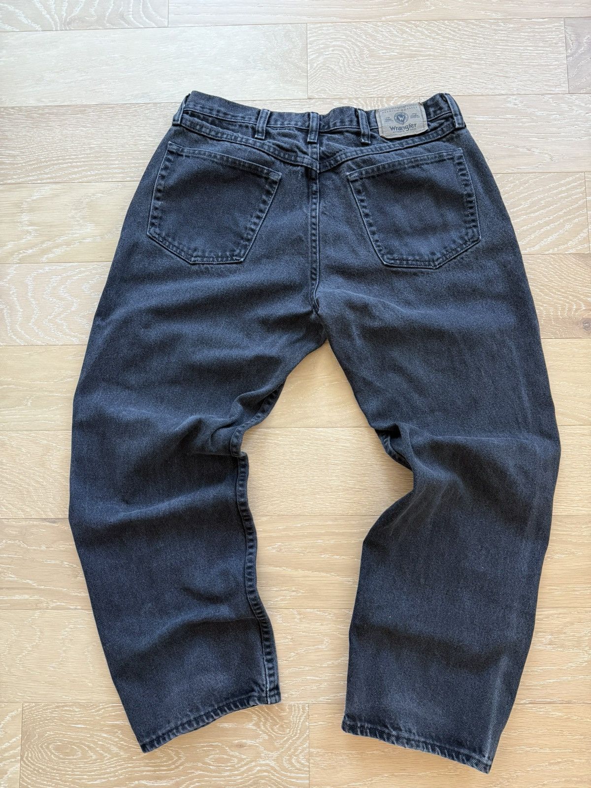 Wrangler Straight Leg Jeans Size US 34 / EU 50 - 3 Thumbnail