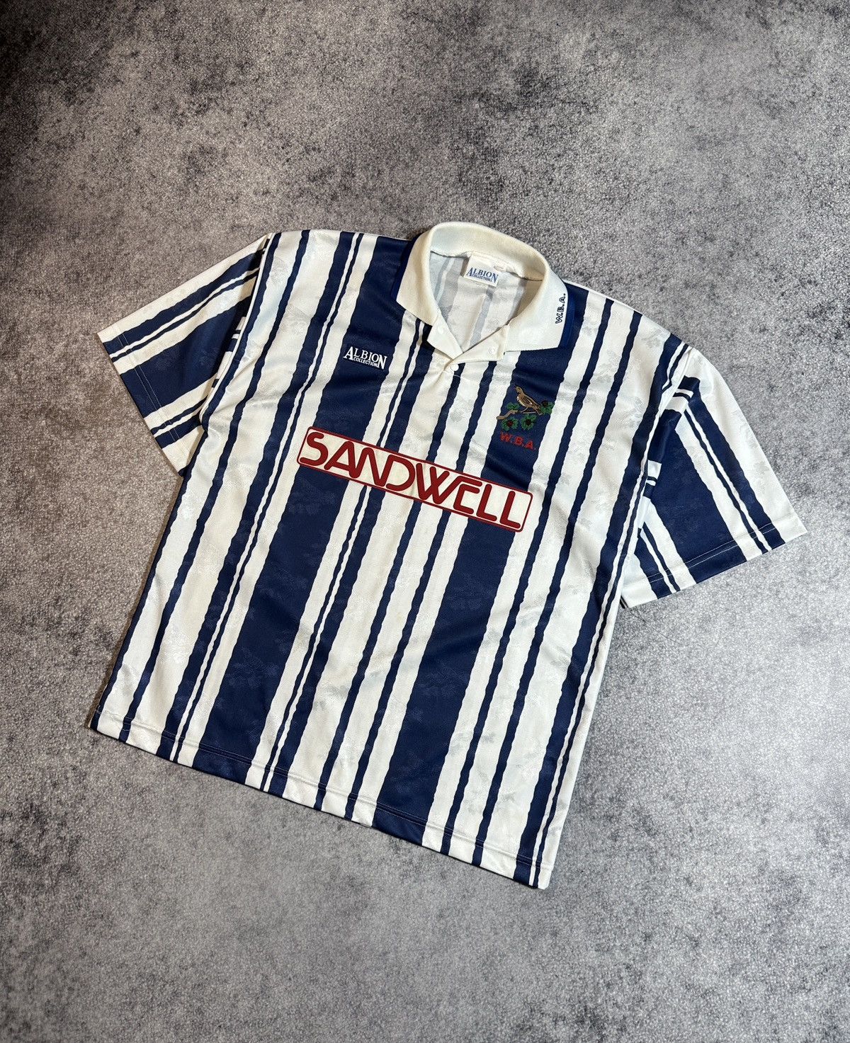 Vintage Very Rare Vintage West Bromwich Albion Soccer Jersey 90s XL Size US XL / EU 56 / 4 - 1 Thumbnail