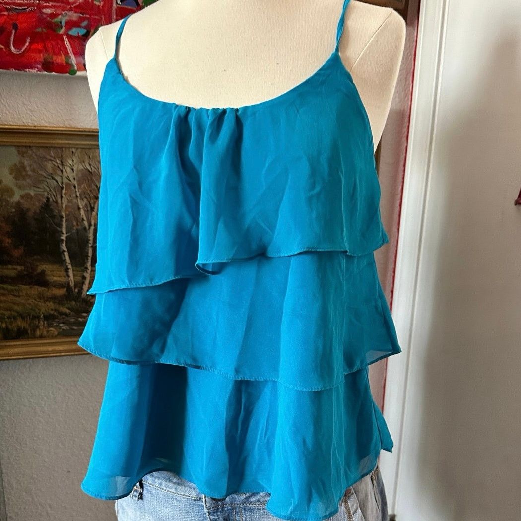 Other sofia vergara blue layered tank top Size S / US 4 / IT 40 - 2 Thumbnail