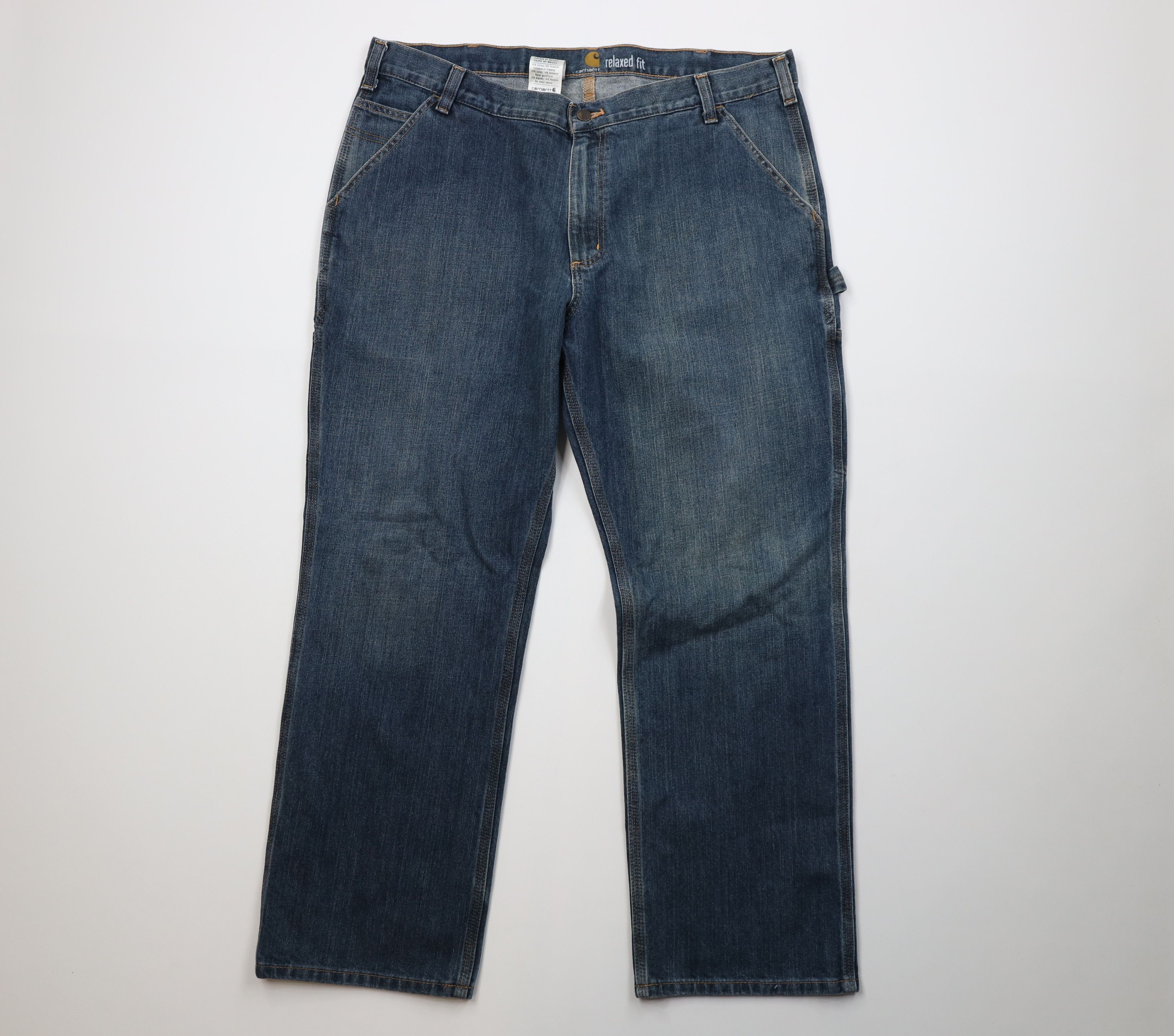 Carhartt Vintage Y2K Carhartt Relaxed Fit Wide Leg Denim Jeans Blue Size US 40 / EU 56 - 1 Thumbnail