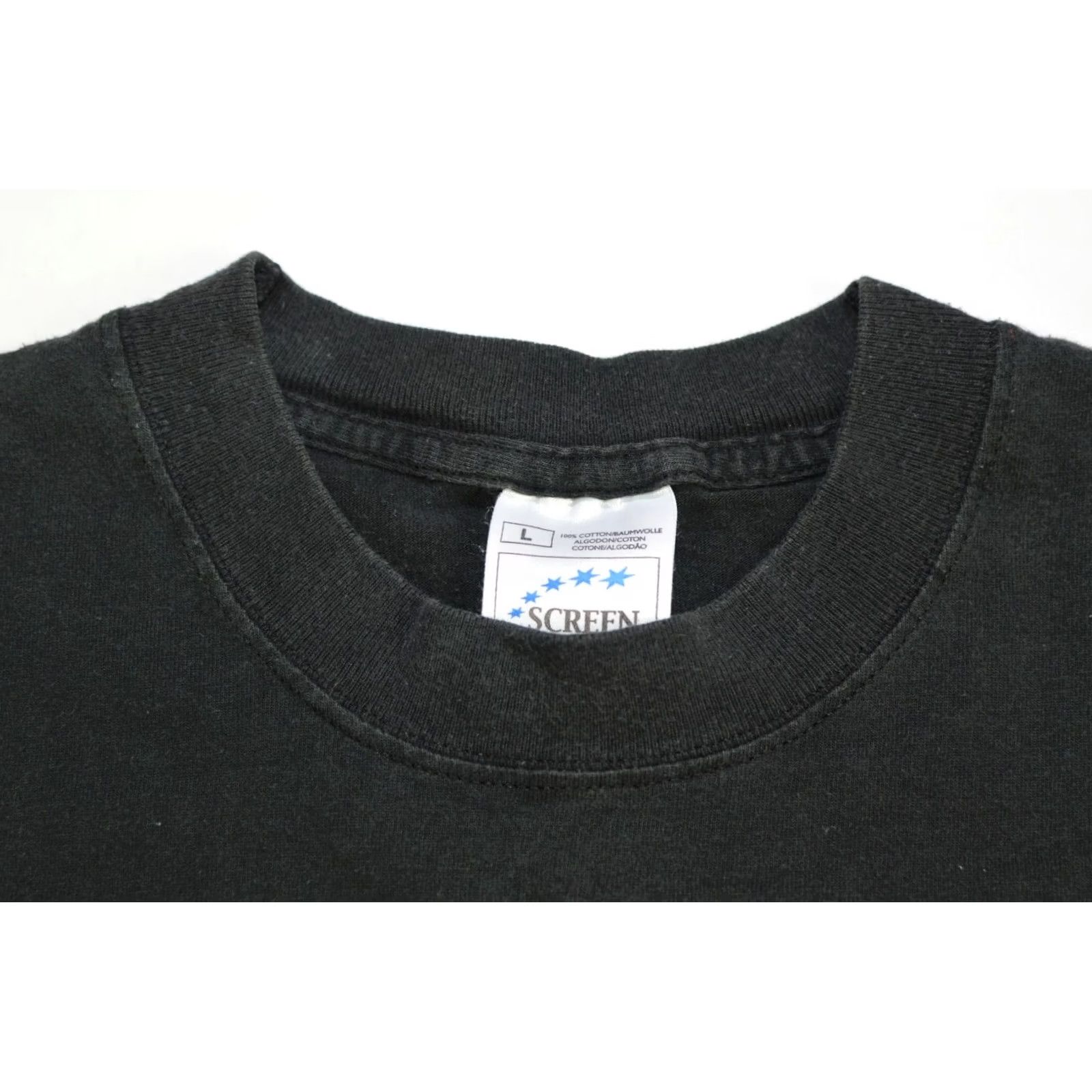 Vintage VINTAGE Screen Stars Status Quo Famous in the Last Century Tour 2000 Tee Mens L Black Shirt T-Shirt Modern Retro Rock Band Activewear Shirt Size US L / EU 52-54 / 3 - 4 Thumbnail
