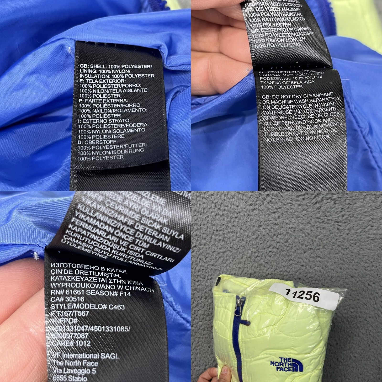 The North Face The North Face Jacket Womens Small Yellow Insulated Full Zip Outdoor C463 Size S / US 4 / IT 40 - 10 Thumbnail