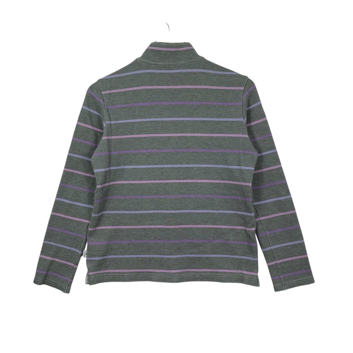 Courreges COURREGES SPORT FUTUR Paris Stripes Half Zipper Shirt Size S / US 4 / IT 40 - 5 Thumbnail