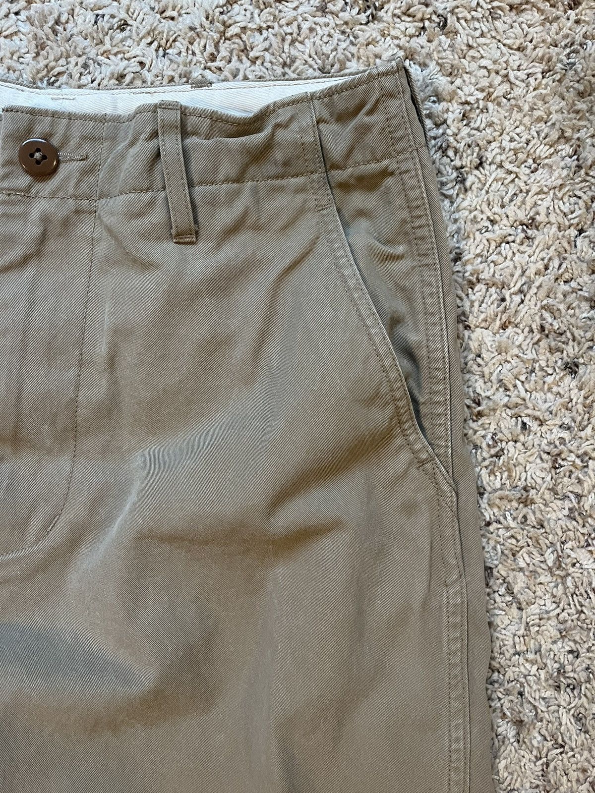 Japanese Brand Beams Officer Chinos Size US 29 - 4 Thumbnail