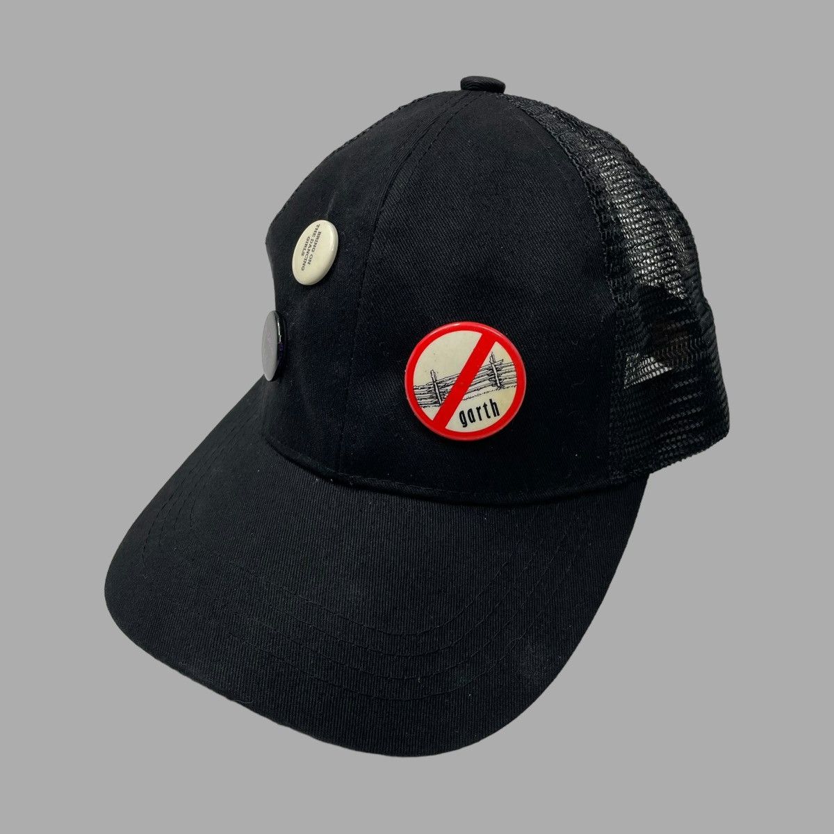 Band Tees × Vintage Vintage 90s punk button hat Size ONE SIZE - 3 Thumbnail