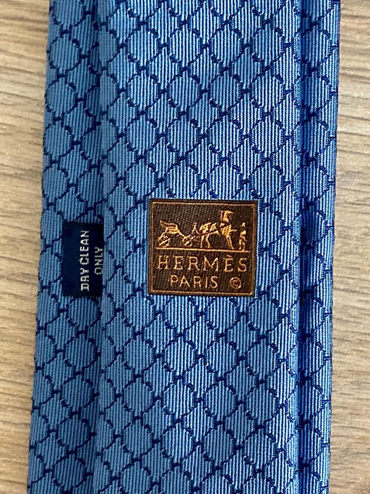 Hermes Hermes Tie Size ONE SIZE - 2 Thumbnail