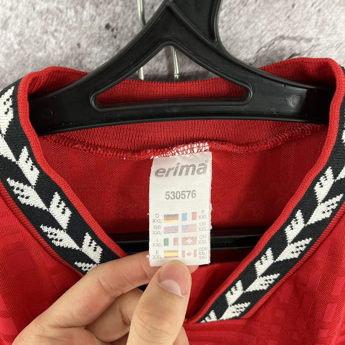 Erima × Vintage Erima Langendreer SV04 Vintage Jersey T-Shirt Size XXL Size US XXL / EU 58 / 5 - 8 Thumbnail