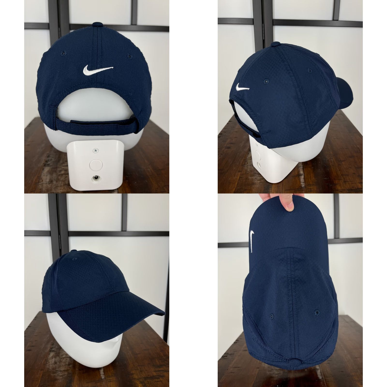 Nike Nike Hat Golf x Oakwood Homes Cap Strap Back Adult One Size Blue 100% Polyester Size ONE SIZE - 8 Thumbnail