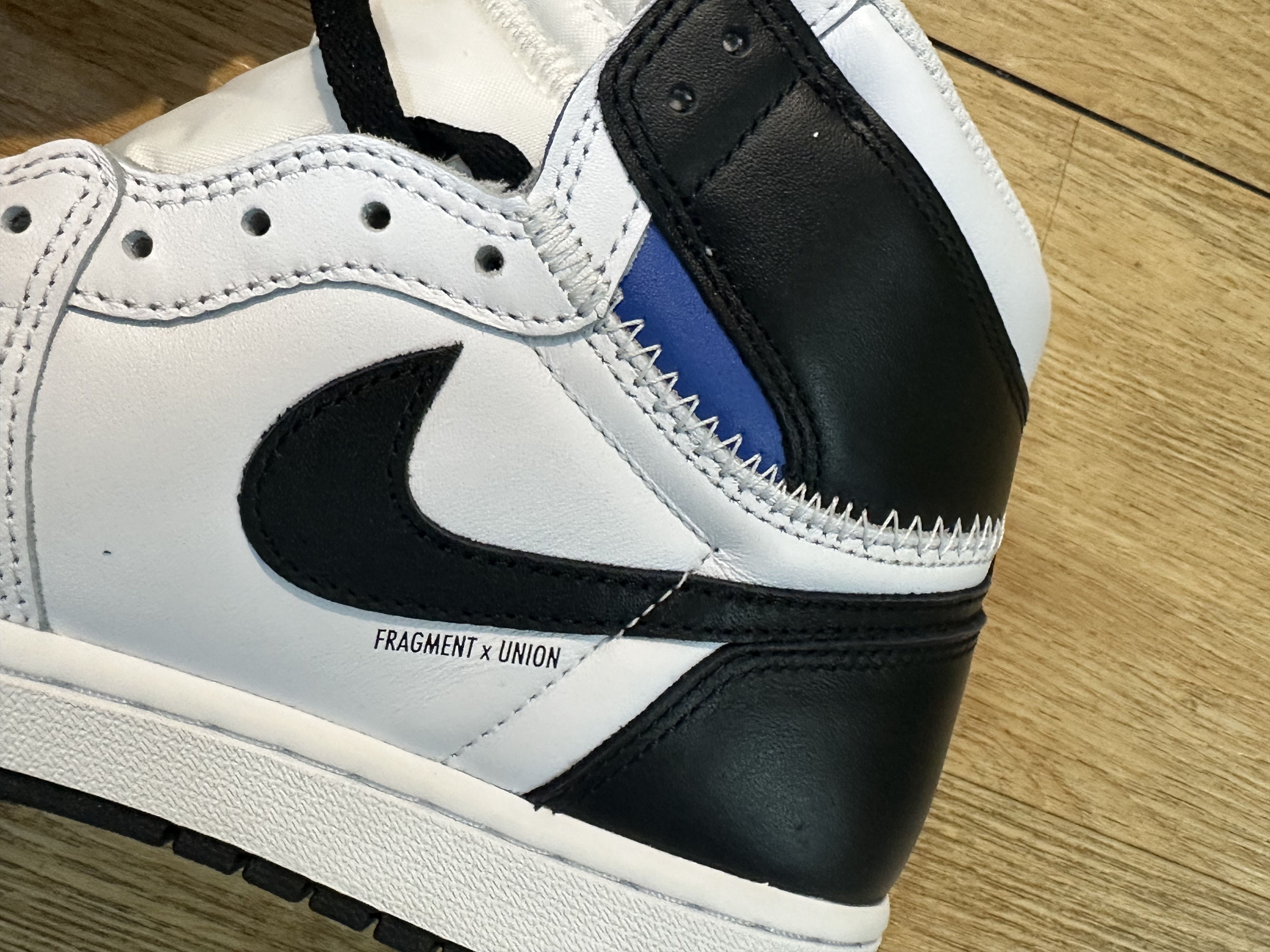Fragment Design × Nike Jordan 1 Retro High OG SP Fragment x Union LA White Black Size US 9 / EU 42 - 21 Thumbnail