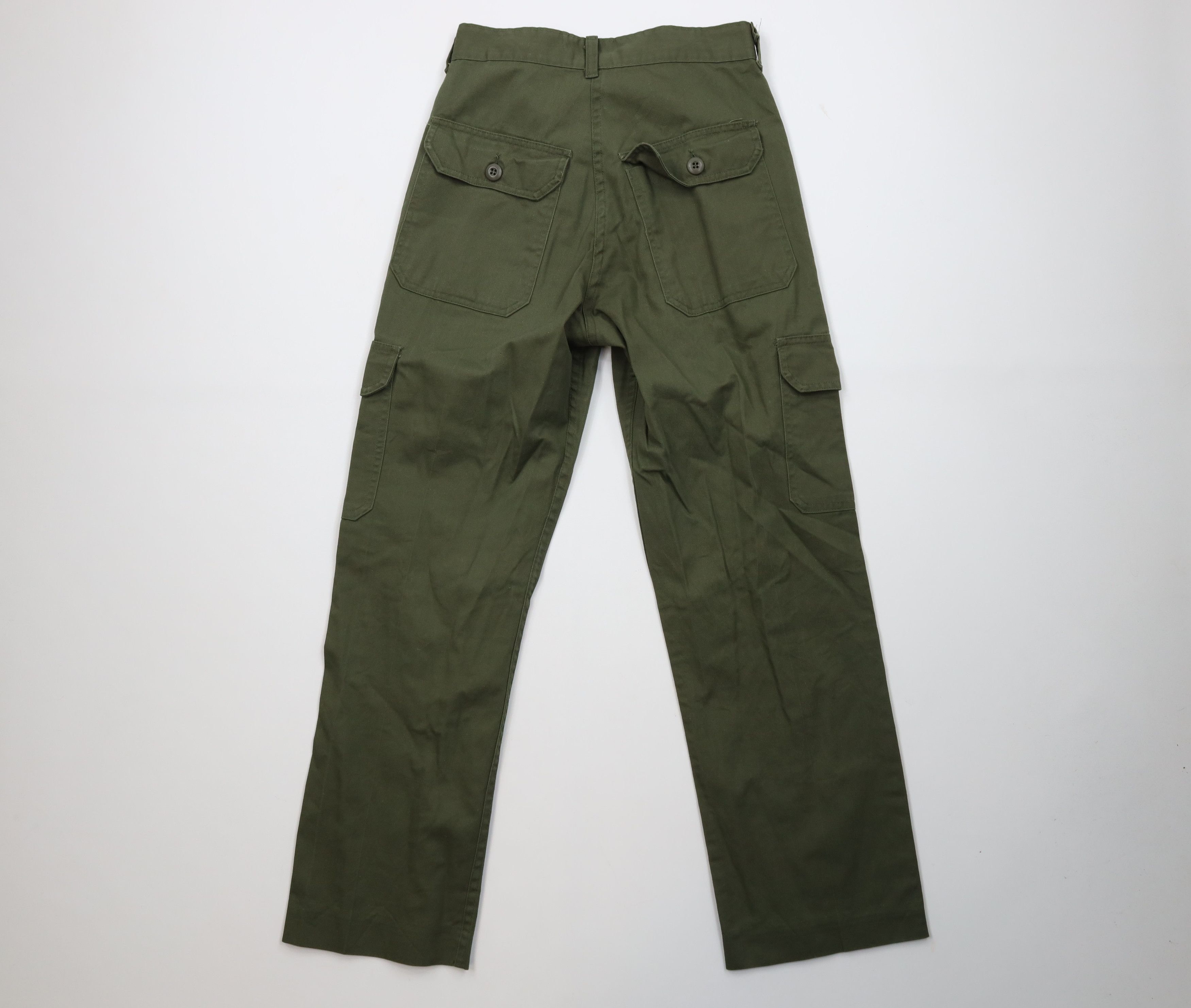 Vintage Vintage 70s Streetwear Military Style Utility Cargo Pants Size US 30 / EU 46 - 7 Thumbnail