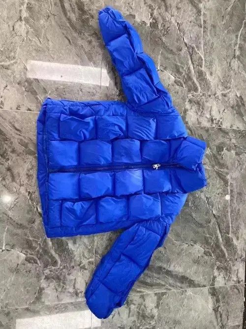 Other Blue Layered-Design Puffer Jacket Size XXL / US 16-18 / IT 52-54 - 3 Thumbnail
