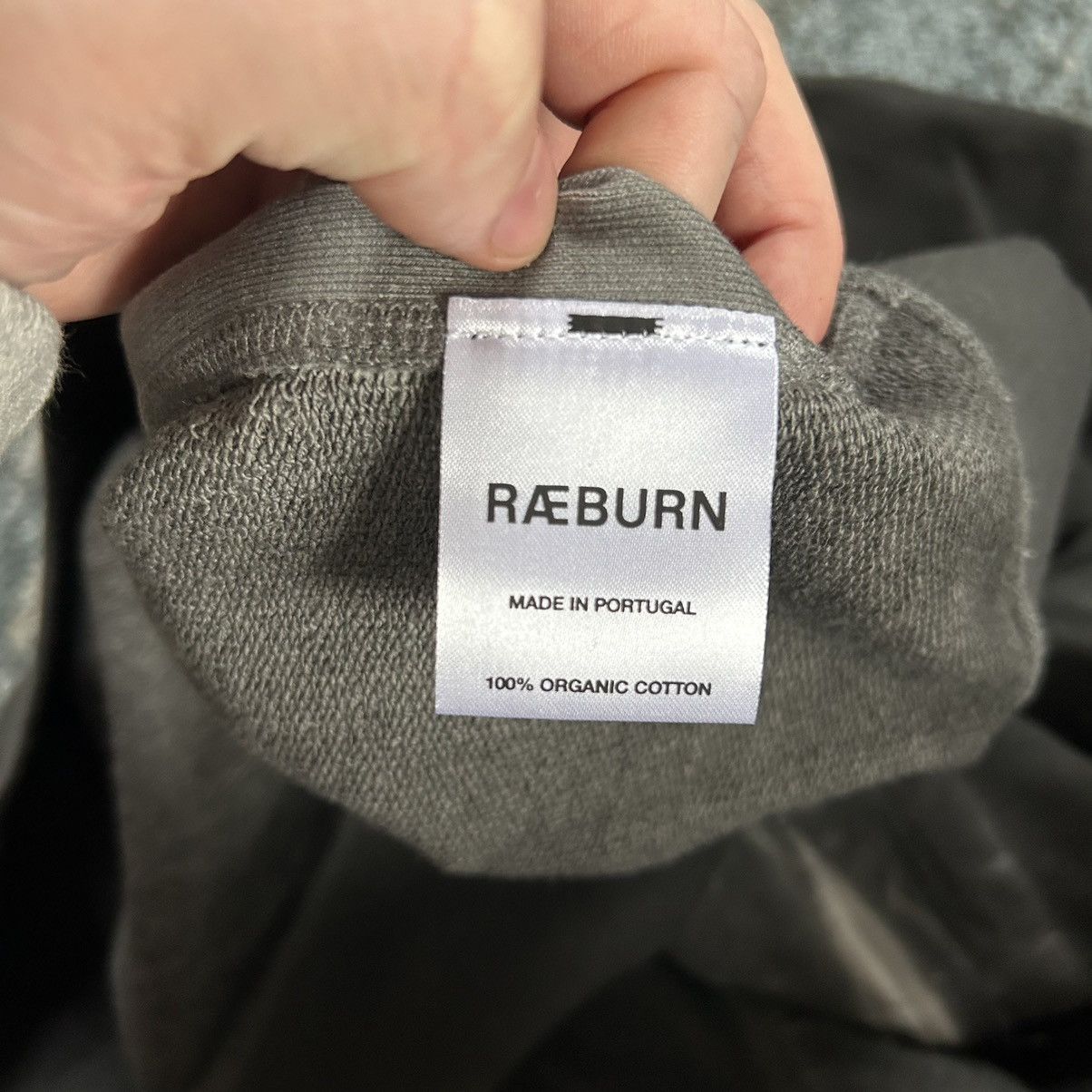 Christopher Raeburn GARMENT DYED ASYMMETRiC CHEST POCKET HOODiE SWEATSHiRT Size US L / EU 52-54 / 3 - 15 Thumbnail
