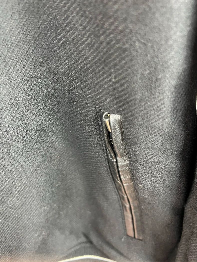Amiri Amiri new black wool bone baseball uniform jacket-2506 Size US M / EU 48-50 / 2 - 3 Thumbnail