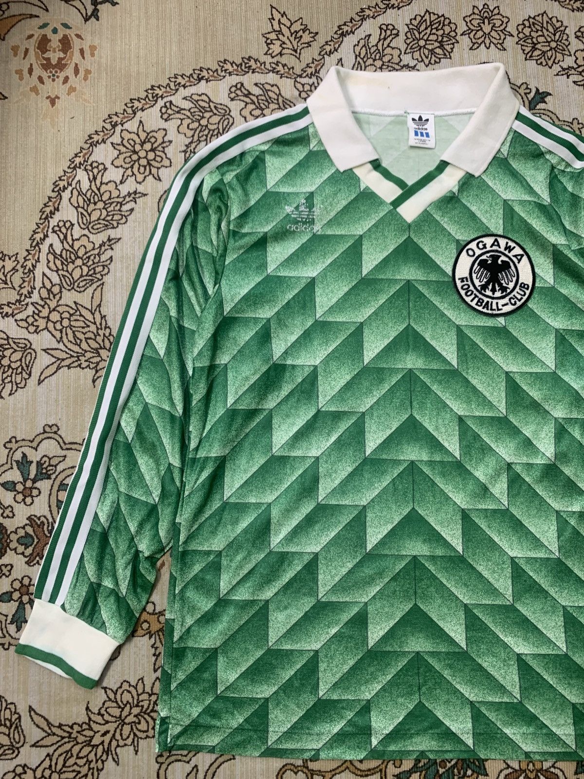 Adidas VINTAGE ADIDAS JERSEY GERMANY Size US L / EU 52-54 / 3 - 3 Thumbnail