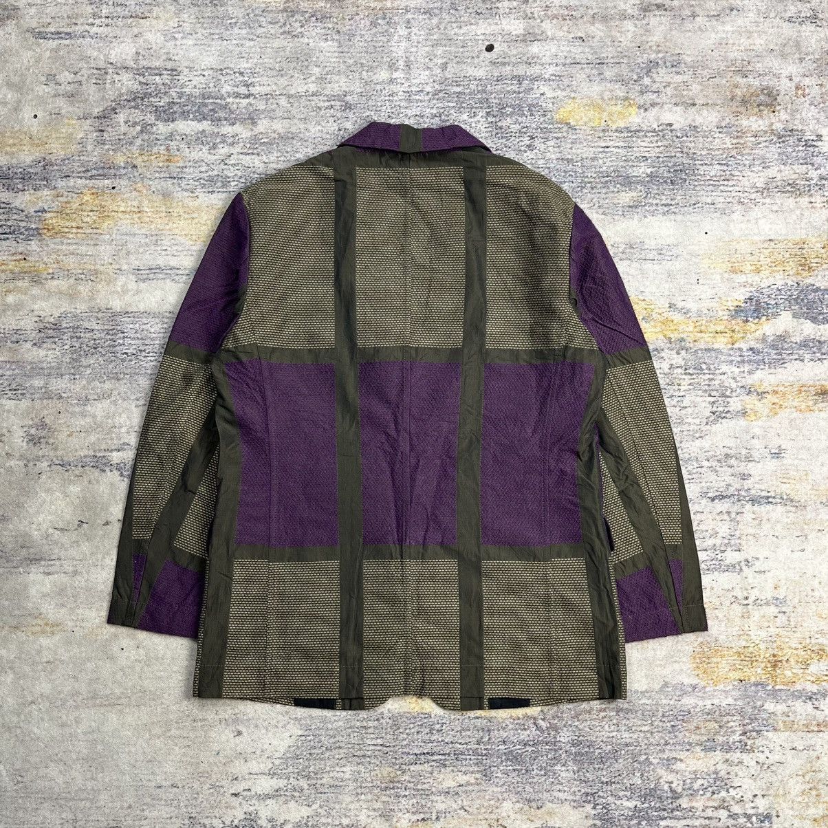 Issey Miyake Issey Miyake Apoc inside shasiko panneled 3b blazer Size US M / EU 48-50 / 2 - 2 Thumbnail