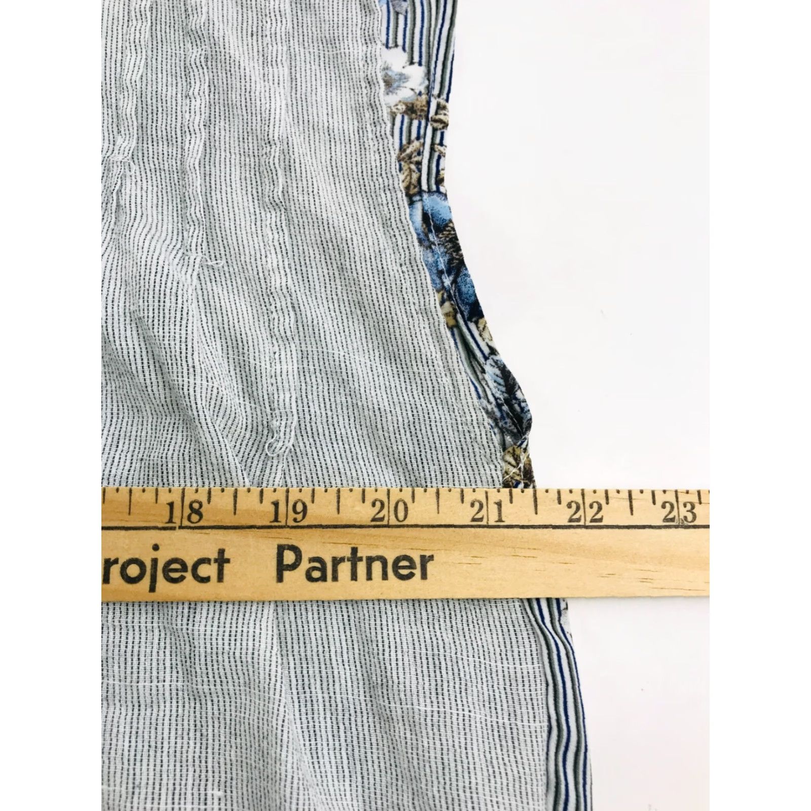 Vintage Mystree Shirt Women S Gray Blue Floral Hi-Low Hem Sleeveless Button Up Ladies Small Floral Pattern Modern Women’s Size S / US 4 / IT 40 - 3 Thumbnail