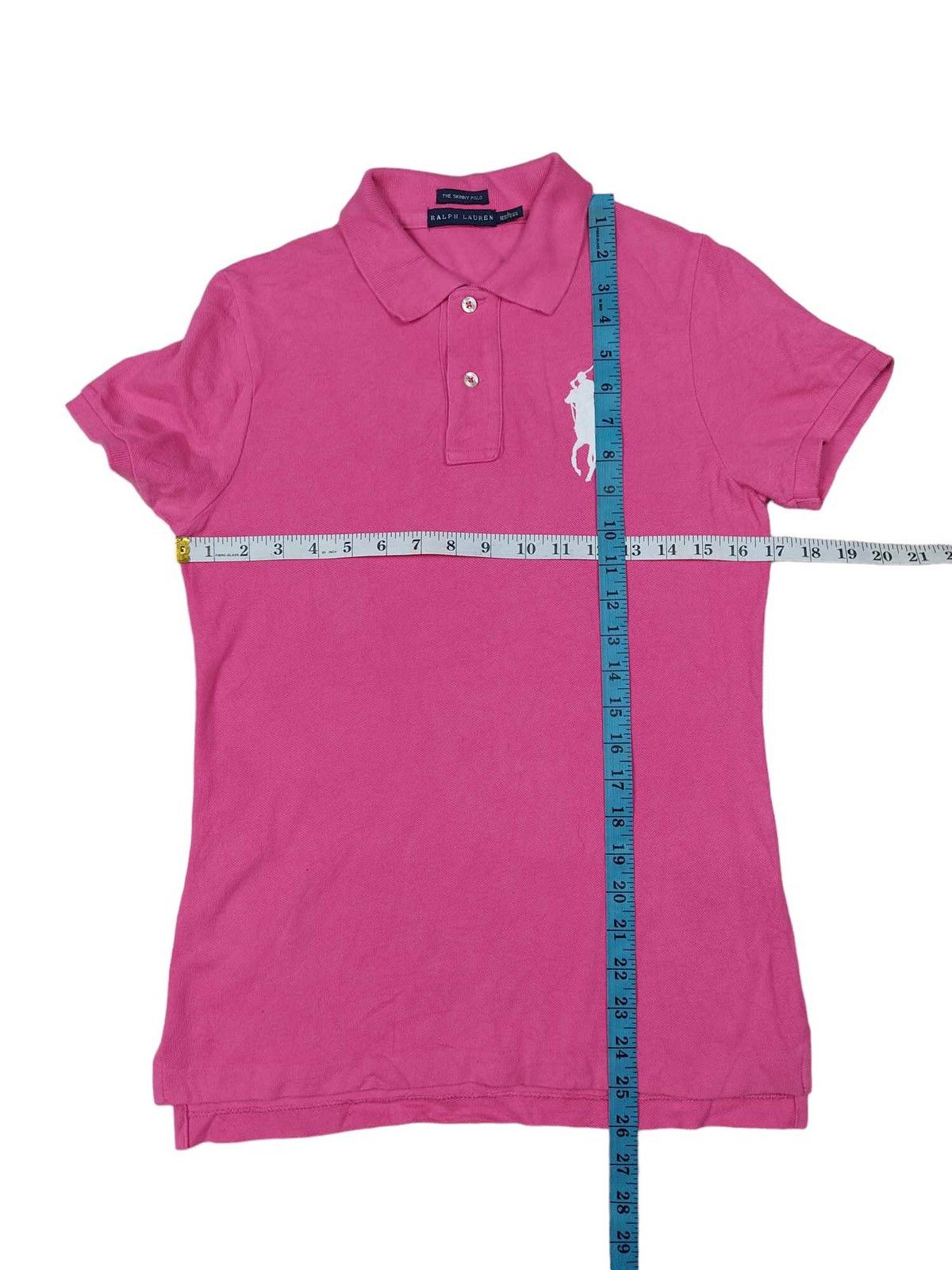 Japanese Brand × Polo Ralph Lauren Ralph Lauren Woman’s Pink Polo Shirt Size L / US 10 / IT 46 - 7 Thumbnail