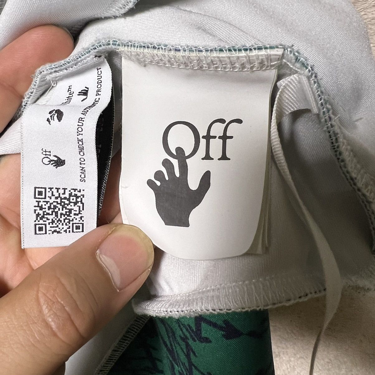 Designer × Off-White × Virgil Abloh Off-White Arrows Monogram Print Ombré Hoodie Mens Large Size US L / EU 52-54 / 3 - 6 Thumbnail