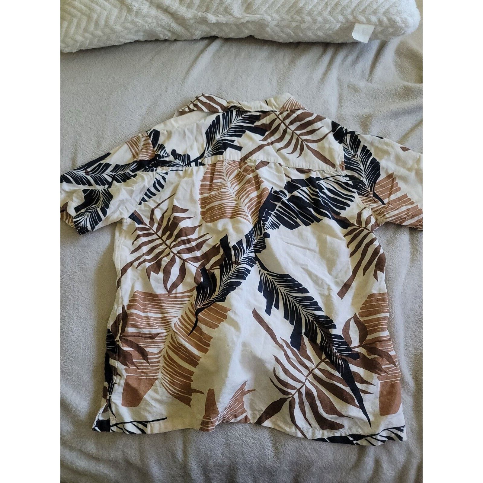 Cubavera Cubavera Mens Shirt Short Sleeve Linen/Rayon Size L Size US L / EU 52-54 / 3 - 3 Thumbnail
