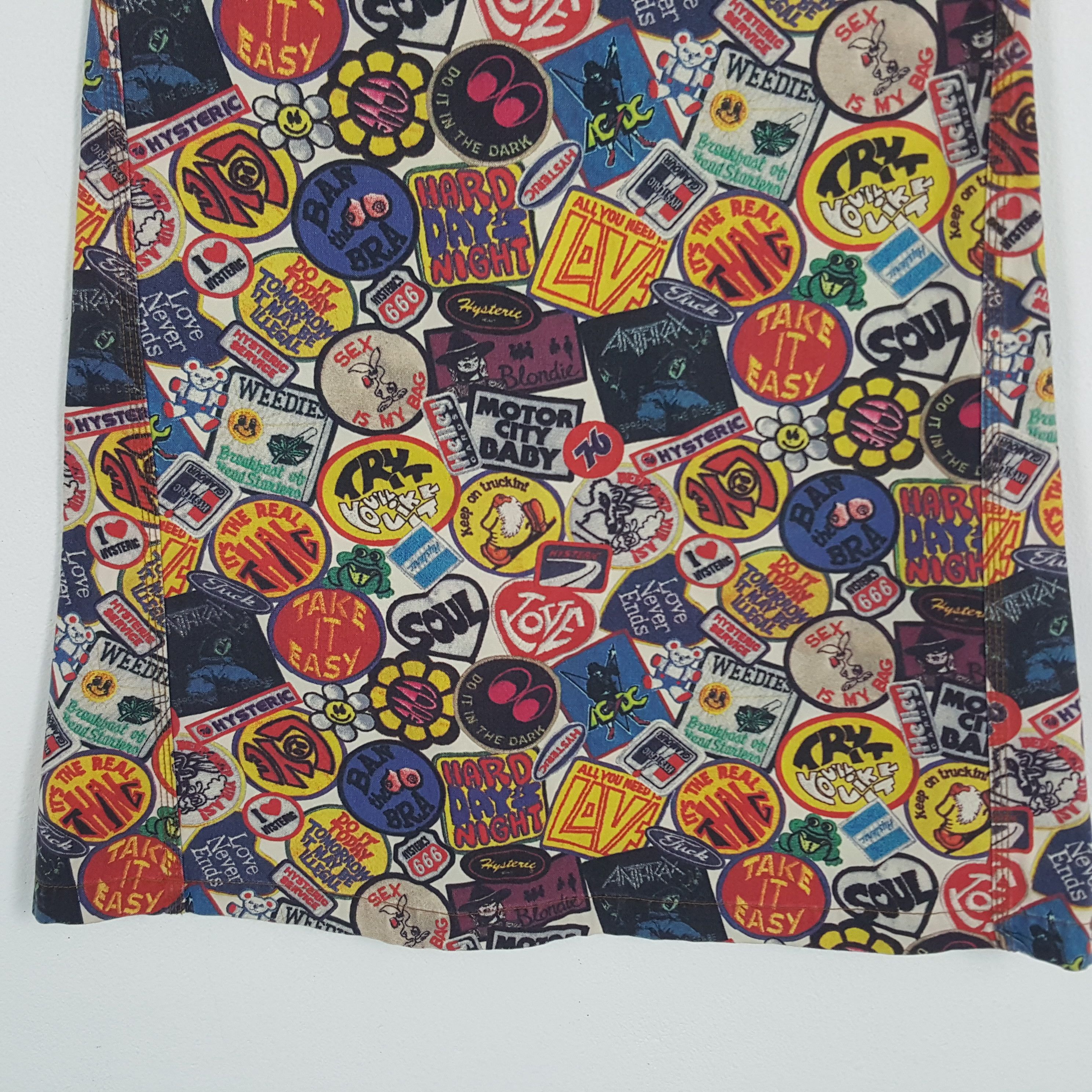 Hysteric Glamour × Vintage Vintage Hysteric Glamour Japanese Brand Fullprint Skirts Size 26" / US 2 / IT 38 - 3 Thumbnail