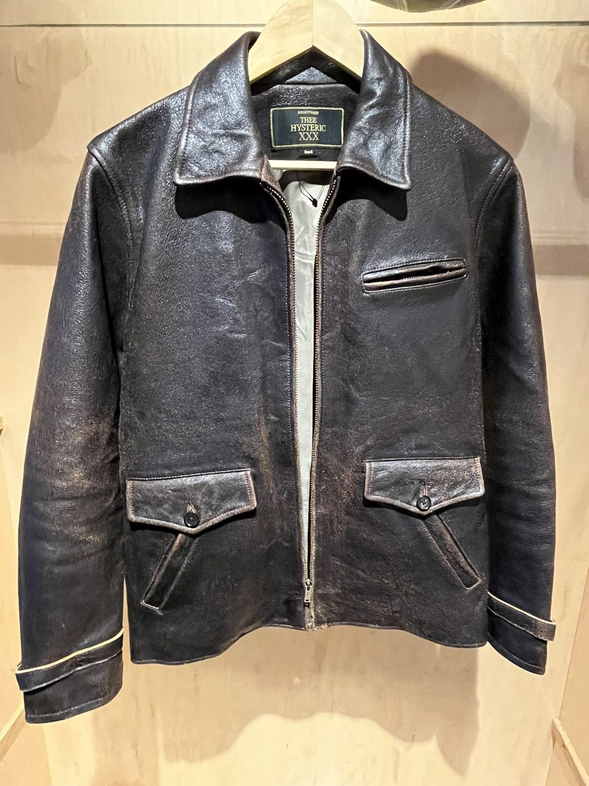 Hysteric Glamour Hysteric Glamour heavy leather jacket Size US S / EU 44-46 / 1 - 1 Thumbnail